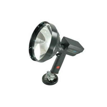 

Larson Electronics 5 Million Candlepower Spotlight Rechargeable Battery & Tilting 100 lbs Grip Magnetic Base