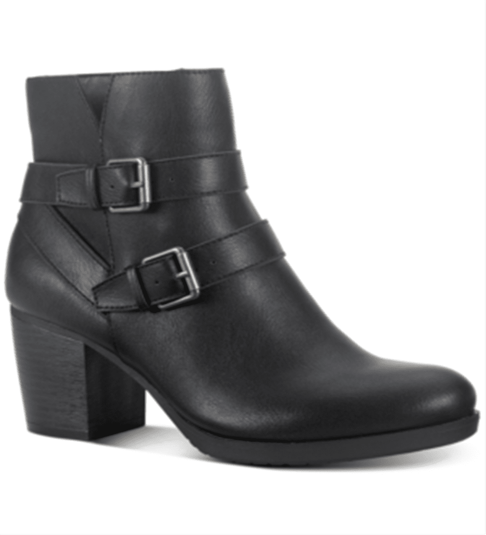 Style & Co. Womens Fortunata Closed Toe Ankle Fashion Boots, Black ...
