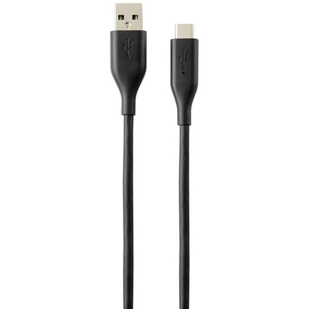 blackweb 10 FT USB-A to USB-C Hi-Speed Charge and Sync Cable (Black ...