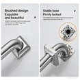 thumbnail image 6 of JoyRain ADA 500lb Stainless Steel Anti-Slip Grab Bar Wall Mount for Shower Bathroom Tub Toilet - Elderly/Seniors/Handicap (Brushed 12"), 6 of 12