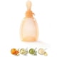 thumbnail image 2 of Reusable Silicone Baby Food Pouch, Squeeze Pouches for Toddler Kids, BPA-Free Silicone Refillable Baby Food Storage, 2 of 5