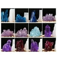 thumbnail image 4 of Silicone Mold Reusable Irregular Shape Non-stick Clear Texture Heat Resistant DIY Crafts Food Grade Faux Crystal Cluster Stone Shape Ice Pillar Epoxy Resin Mold for Living Room, 4 of 7