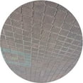 thumbnail image 1 of Ahgly Company Machine Washable Indoor Round Transitional Carbon Gray Area Rugs, 4' Round, 1 of 7