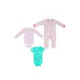 thumbnail image 1 of Kit 3 piezas Bebé Niña Onesies Pañaleros y Mameluco Multicolor OP2212HK, 1 of 5