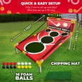 thumbnail image 6 of SWOOC Games - Boardwalk Birdie™ | Arcade Style Golf Game w/ Easy Setup & 10+ Games Included | Golf Chipping Game | Golf Games for Adults Indoor & Outdoor | Backyard Golf Game | Golf Cornhole Game, 6 of 7