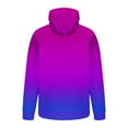 thumbnail image 4 of Hoodies for Men Gradient Color Sweatshirts Hooded Pullover Long Sleeve Sweatshirt,Casual Sweaters Crew Neck Fleece Lined Hoodies Sports Activewear with Pocket Cotton Jacket S-5XL, 4 of 6