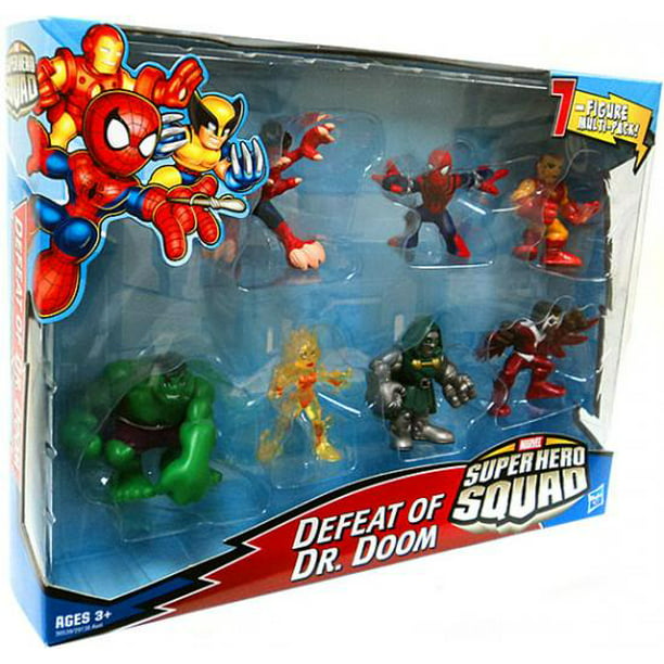 Marvel Super Hero Squad Defeat of Dr. Doom Action Figure Set