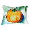 thumbnail image 2 of Betsy Drake Pumpkin No Cord Throw Pillow, 2 of 3