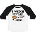 thumbnail image 3 of Inktastic I Watch Football with My Gigi Boys Toddler T-Shirt, 3 of 5