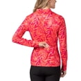 thumbnail image 2 of Terry Strada Long Sleeve Bike Jersey - Women's Athletic Fit, Full Front Zip Cool Weather Cycling Top, 2 of 11