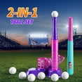 thumbnail image 6 of Lucky Doug T-Ball Set for Kids Ages 3+, Toddlers Activity Toys-Kids Outdoor Toys, Sport Toys, Backyard Toys, Yard Toys, Girls Boys Baseball Toys for Ages 3-6, 6 of 8