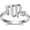 Virgo, variant on 925 Sterling Silver Zodiac Sign Rings 12 Constellation Adjustable Ring Zodiac Jewelry Gift for Women