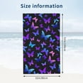 thumbnail image 4 of Butterfly Large Beach Towel - Plush Thick Cotton Pool Towel, Adult Beach Towels, 4 of 17