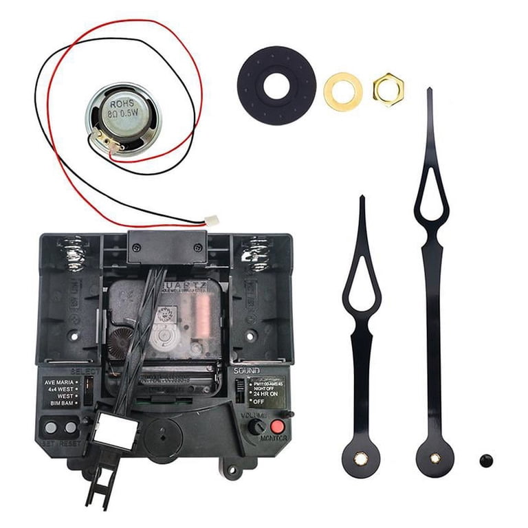 Clock Mechanism Replacement Quartz Reverse Backwards Clock Movement ...