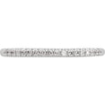 thumbnail image 4 of 14K White Gold Diamond Wedding Band (Size 7) Made In India rm2203b-012-waa, 4 of 5