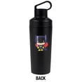 thumbnail image 2 of Batman Official Batman Batgirl Cute Chibi Character Pattern 18 oz Insulated Water Bottle, Leak Resistant, Vacuum Insulated Stainless Steel with 2-in-1 Loop Cap, 2 of 7