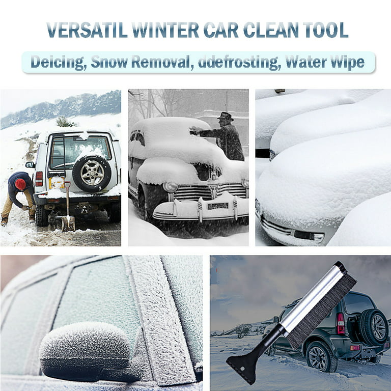 Joytutus Car Ice Scraper Windshield Window Snow Shovel Adjustable