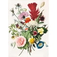 thumbnail image 3 of Anonymous 18x24 Black Modern Framed Museum Art Print Titled - Bouquet of Flowers, 3 of 5