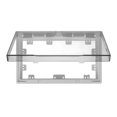 thumbnail image 3 of Waterproof Socket Outlet Cover 2-slot Adhesive Wall Protector Cover, 3 of 9