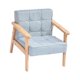 thumbnail image 4 of Sillón infantil Soledad Sofá taburete creativo para juegos Gris 41 cm x 39 cm x 42 cm, 4 of 10