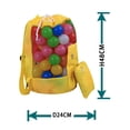 thumbnail image 3 of Coofit Mesh Beach Bag Folding Portable Drawstring Toy Mesh Bag Beach Toy Bag, 3 of 10