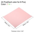 thumbnail image 2 of Unique Bargains Microfiber Cleaning Cloth 7' x 6' Soft Suede for Camera Lens, Green Pink Grey 24 Pack, 2 of 6