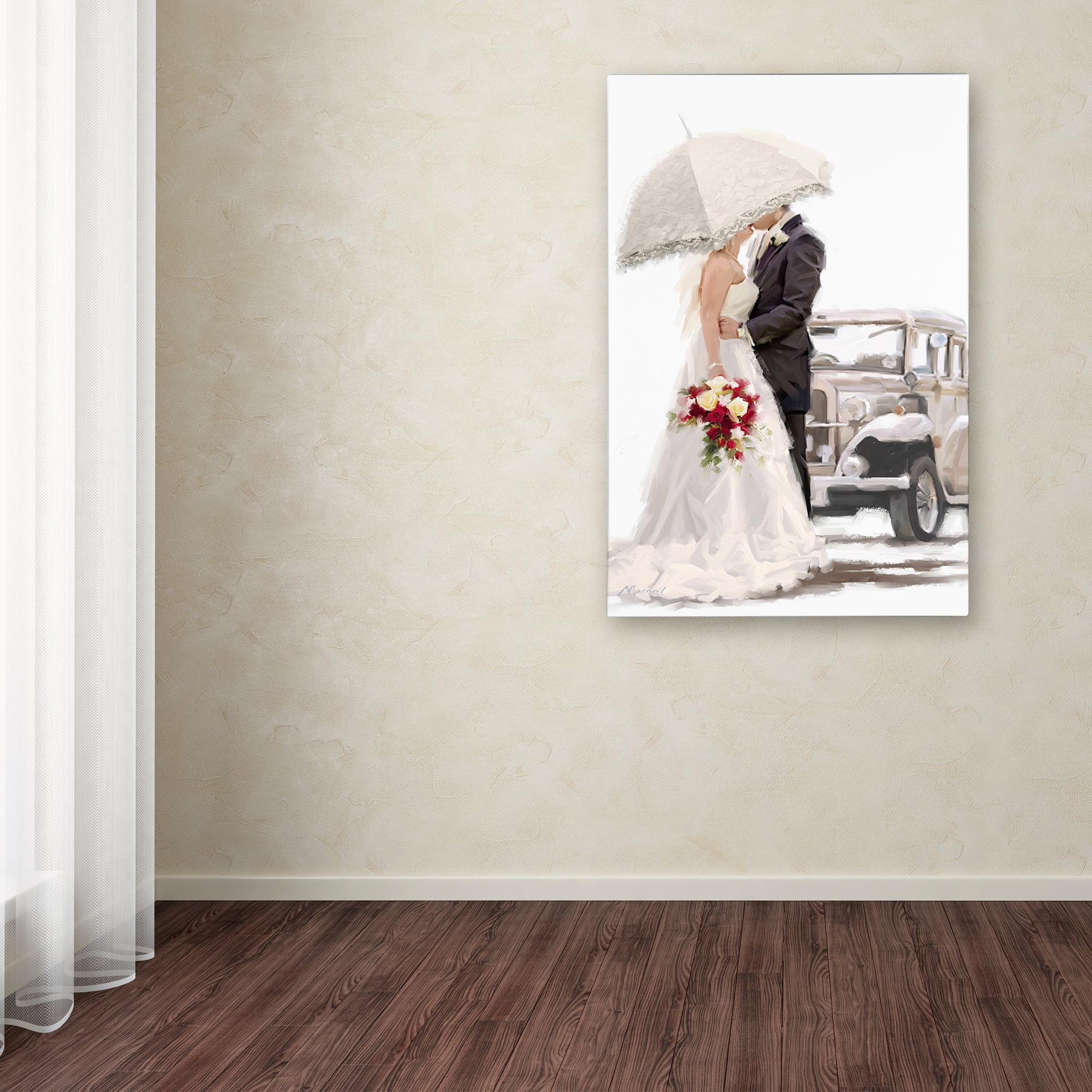 The Macneil Studio 'Wedding Car' Canvas Art