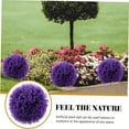 thumbnail image 3 of Artificial Boxwood Topiary Ball Decorative Balls Green Grass Plant Ball Spheres for Wedding Home Front Patio Planter Deck Garden,45cm, 3 of 8