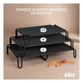 thumbnail image 2 of Cama Elevada para Perro con Malla Transpirable, Catre de Mascotas Esquimal (Negro, 110x76x20 cm), 2 of 7
