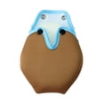 thumbnail image 2 of Rongfmy Knee Press Plate Pad Parts for Sewing Machine Polyester Accessory Attachment Brown, 2 of 8