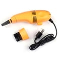 thumbnail image 1 of Binmer USB Vacuum Cleaner Designed For Cleaning Computer Keyboard Phone Use Yellow, 1 of 1
