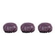 thumbnail image 1 of Sonducket Sombrero de baño para mujer, capas impermeables, gorros para el pelo de ducha alta, cubierta de cabeza de niña gruesa para accesorios de punto morado 3piezas Sonducket CBP394378, 1 of 1