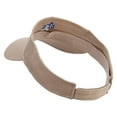 thumbnail image 2 of Navy Scuba Diving Logo Embroidered Cotton Twill Sun Visor - Khaki OSFM, 2 of 5