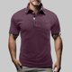 thumbnail image 2 of Mens Manga Corta Botón Abajo Camisas Primavera Verano Casual Cuello Cuadrado, Transpirable Punto para el Golf Y el Uso Diario, 2 of 9