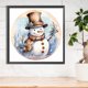 thumbnail image 3 of Pittura diamante 5D DIY Full Round Drill Winter Snowman Kit Home Decor Art Craft JShteea El nuevo, 3 of 9