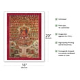 thumbnail image 2 of The Drikung Lineage - Field of Accumulation Practice - Vintage Tibetan Thangka Buddhist Painting - Tibet, 17th Century - Fine Art Matte Paper Print (Unframed) 16x20in, 2 of 4