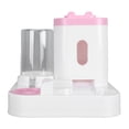 thumbnail image 2 of Dispensador De Agua Y Comida Para Mascotas, Comedero Automático Para Gatos De Diseño 2 En 1 Con Dispensador De Agua De 1 Litro Y Dispensador De Comida De 2 L, Ventana, 2 of 7