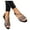 Black, variant on Sandals for Women Rhinestone ,Women's Bohemia Bling Glitter Flat Sandals Flat Gladiator Sandals Open Toe Dress Shoes