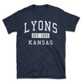 thumbnail image 1 of Lyons Kansas Classic Established Men's Cotton T-Shirt, 1 of 1