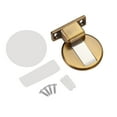 thumbnail image 4 of deevoka Floor Suction Door Stopper Adhesive or Screw Mount Heavy Duty Wall Protector Yellow Bronze, 4 of 9