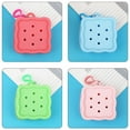thumbnail image 7 of Soft  Holes Mini Silicone Storage Bag Card Holder Change Pouch Coin Purse Money Bag PURPLE, 7 of 7