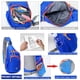 thumbnail image 3 of Peicees Pequeña Mochila de Hombro Impermeable unisex Mochila de Día Cruzada al Pecho Naranja, 3 of 3