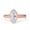 Rose, variant on Simulated Cubic Zirconia Size-5 Art Deco Solitaire Marquise Engagement Ring Bezel 925 Sterling Silver
