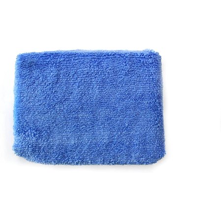 Maxshine Microfiber Wax Applicator Waxing Sponge Series for Car Detailing, Mirror, Window, Blue, 13x10x4.5cm