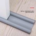 Sorrowso Door Bottom Sealing Strip Weather Stripping Air Sound Blocking