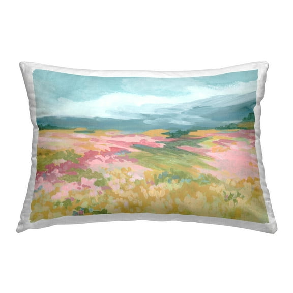 Stupell Industries Dynamic Pastel Hills Decorative Printed Throw Pillow Design by June Erica Vess
