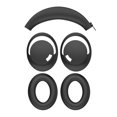 thumbnail image 1 of Funda protectora de silicona para auriculares inalámbricos 1MORE SonoFlow, funda protectora para la cabeza, almohadillas de repuesto, 1 of 8