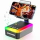 thumbnail image 1 of wonima02 Gifts for Men Women, Cell Phone Stand with Bluetooth Speaker and Light, Portable Lanyard, Cool Tech Gifts for Dad Mom Husband, Unique Birthday Gift Ideas Black, 1 of 1