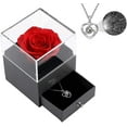 thumbnail image 1 of Jinsinto Preserved Real Rose Gift Box Handmade Preserved Rose For Her, 1 of 4