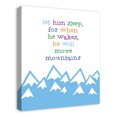 thumbnail image 2 of Creative Products Let Him Sleep, He Will Move Mountains 20x24 Canvas Wall Art, 2 of 5